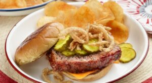 All-American Down-Home Patriotic Meatloaf Sandwich : Jeff Mauro : Food Network | Meatloaf sandwich, Food network recipes, Meatloaf sandwich recipe