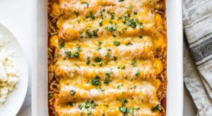 Easy Chicken Enchiladas {Ready in 30 Minutes!} – Isabel Eats