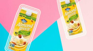 We Tried Blue Diamond Almond Breeze’s New Banana Milk—And It’s Pretty Healthy