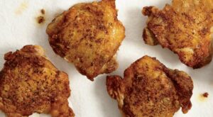 Superfast Crispy Chicken Thighs Recipe