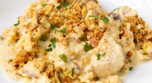Instant Pot Chicken Casserole with Stuffing