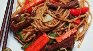Easy Beef Lo Mein