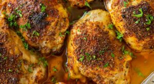 Best Baked Chicken Thighs Recipe