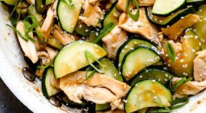 Easy Chicken and Zucchini Stir Fry – Skinnytaste