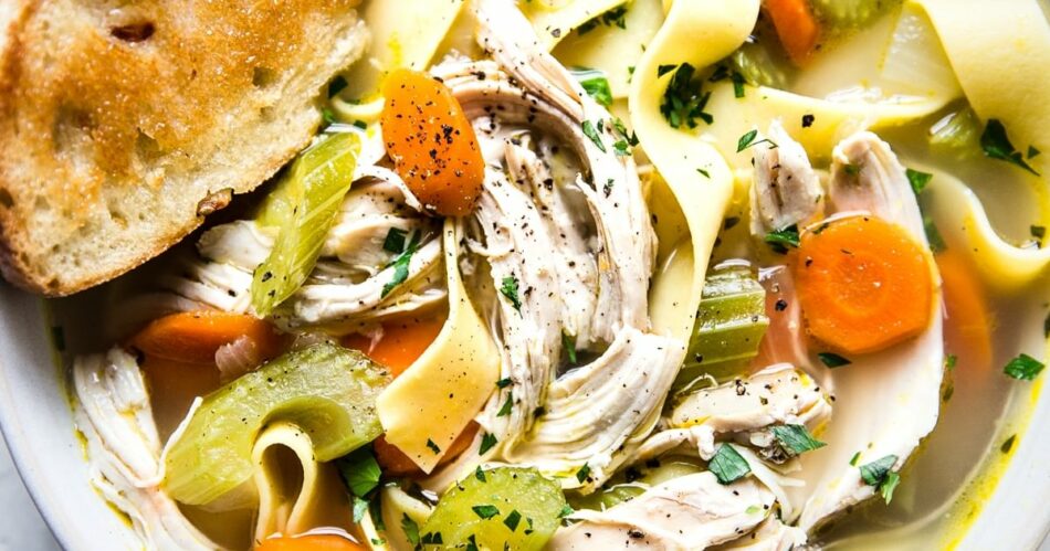 Quick and Easy Chicken Noodle Soup | The Modern Proper