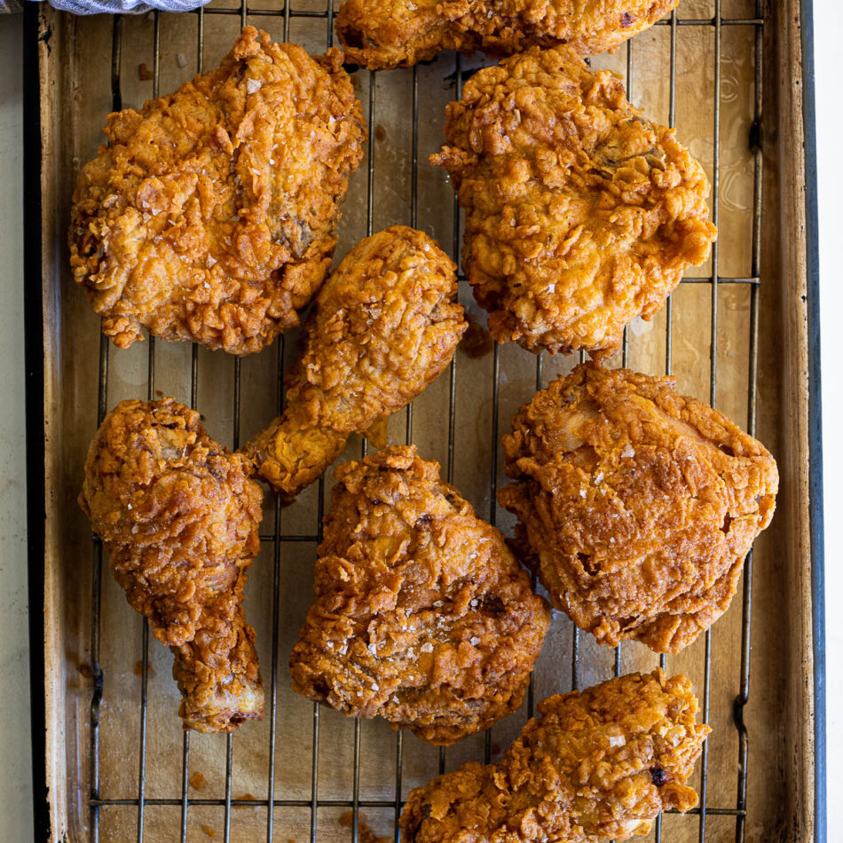 Crispy Juicy Fried Chicken – Simply Delicious