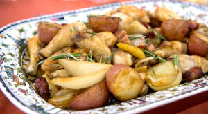 Lidia’s one-pan chicken & potatoes has been in her family for generations