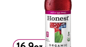 Honest Tea Organic Fair Trade Pomegranate Blue Gluten Free, 16.9 fl oz