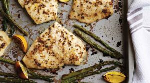 Baked Flounder with Fresh Lemon Pepper Recipe