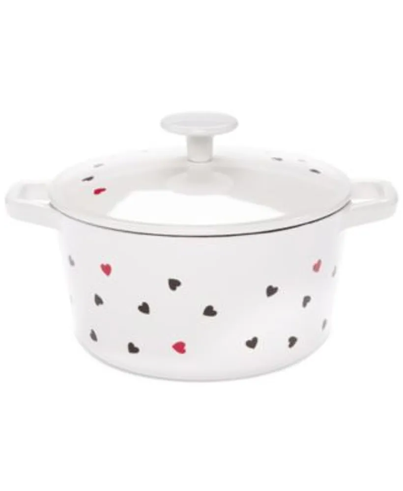The Cellar Heart-Print Enameled Cast Iron 3-Qt. Dutch Oven, Created for Macy’s | Dulles Town Center