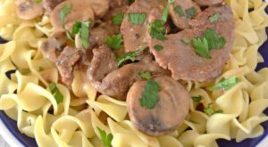 Beef Stroganoff Without Sour Cream