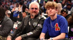 Guy Fieri’s son is all grown up as he poses for photos with prom date