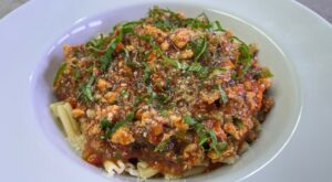 In the Kitchen: Light & Easy Chicken Bolognese