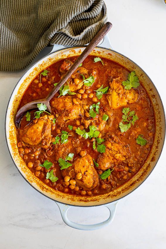 Easy chicken chickpea curry – Simply Delicious | Recipe in 2023 | Curry chicken recipes, Chicken curry recipe easy, Easy chicken recipes