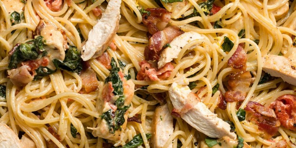 Hearty Tuscan Chicken Pasta