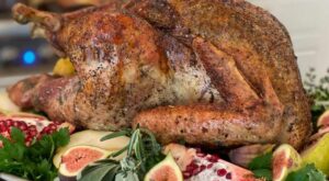 Sumac Dry Brined Roast Turkey | Recipe | Roasted turkey, Food network recipes, Roast turkey recipes