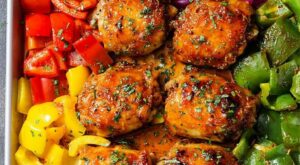 Chicken Sheet-Pan Dinner with Honey Chili Sauce | Sheet pan dinners recipes, Sheet pan dinners chicken, Sheet pan … – Pinterest