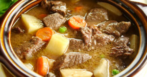 Quick And Easy Beef Stew Recipe – Mom’s Crockpot Beef Stew