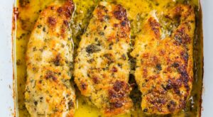 Drool-Worthy 5-Ingredient Garlic Butter Baked Parmesan Chicken Recipe | Poultry | 30Seconds Food