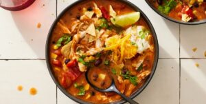 Crock-Pot Chicken Enchilada Soup Is Absurdly Easy