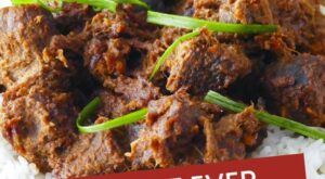 Easy Beef Rendang in 2023 | Beef recipes, Potted beef, Potted beef recipe