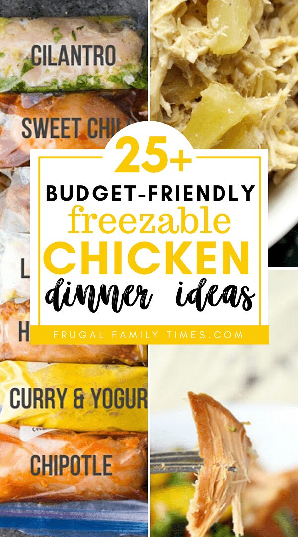 25+ Easy Chicken Breast Recipes that Freeze Well (Stock up when on sale!)