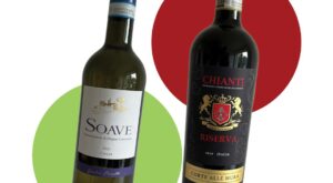Two of the best known names in Italian wines now for sale in Lidl