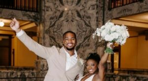 Simone Biles marries NFL star Jonathan Owens in intimate downtown ceremony and ‘top secret’ rooftop site