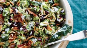Cranberry-Almond Broccoli Salad Recipe