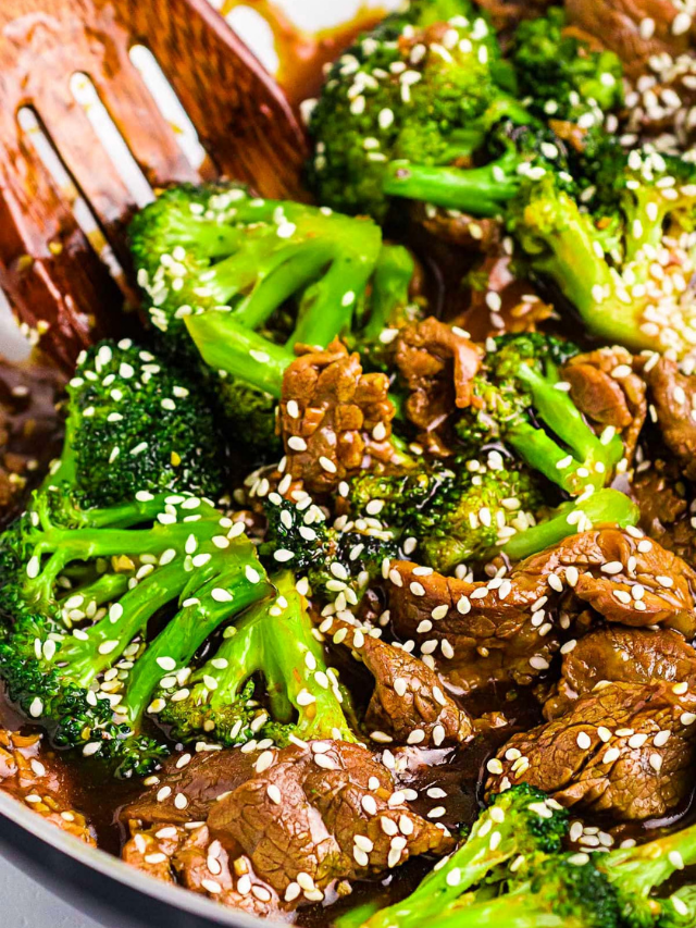 EASY BEEF AND BROCCOLI – Mom On Timeout