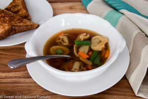 Quick and Easy Beef Tortellini Soup