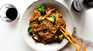 Easy Beef and Broccoli Chow Mein Recipe · i am a food blog