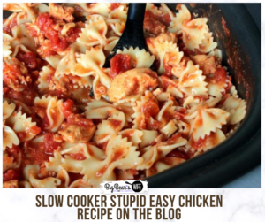 Toni’s Slow Cooker Stupid Easy Chicken