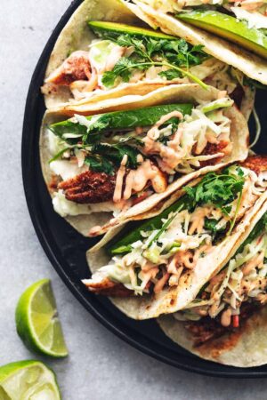 Best Fish Tacos with Slaw