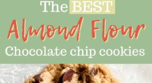 The BEST ever almond flour chocolate chip cookies, paleo and gluten-free. Perfectly soft and chewy … | Baking with almond flour, Almond flour recipes, Paleo cookies