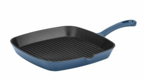 Cuisinart Chefs Classic 9.25 Enameled Cast Iron Square Grill Pan CI30-23BG – Blue | Connecticut Post Mall