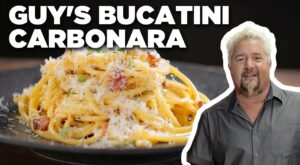 Guy Fieri’s Bucatini Carbonara | Food Network | Flipboard