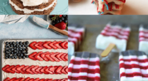 Gluten free red white and blue desserts for 4th of July!