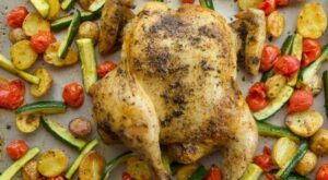 Spatchcock Chicken Sheet Pan Supper | Recipe | Sheet pan suppers, Spatchcock chicken, Sheet pan recipes – Pinterest