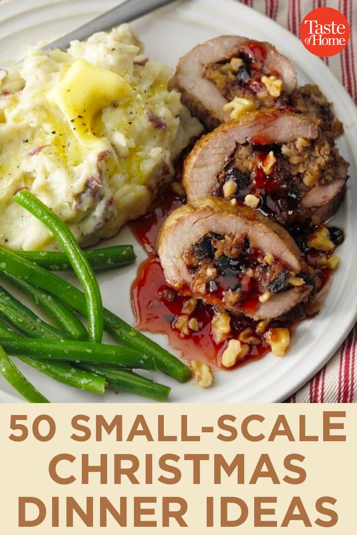 50 Small-Scale Christmas Dinner Ideas to Try This Year | Christmas food dinner, Traditional christmas dinner, Easy … – Pinterest