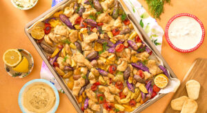 Greek-style Chicken Sheet Pan Dinner – Grilling Outdoor Recipes