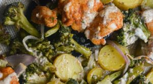Honey Mustard Chicken Broccoli Potato (Sheet Pan Meal) – Nourished by Nic