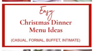 Easy Christmas Dinner Ideas – A Well-Seasoned Kitchen