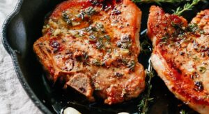 Garlic Butter Baked Pork Chops (Super easy to make!!!) – Primavera Kitchen