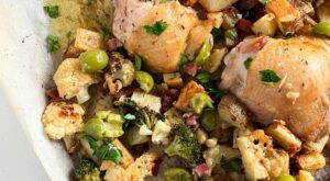 Chicken Sheet Pan With Pancetta, Potatoes and Parmesan Chicken Sheet Pan With Pancetta, Potatoes and Parmesan – The Vibrant Bite