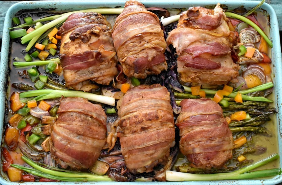 Keto Bacon Wrapped Tex-Mex Chicken Sheet Pan Dinner – Fittoservegroup