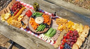 Picnic or Camping Charcuterie Board with Shopping List – Let’s Camp S’more