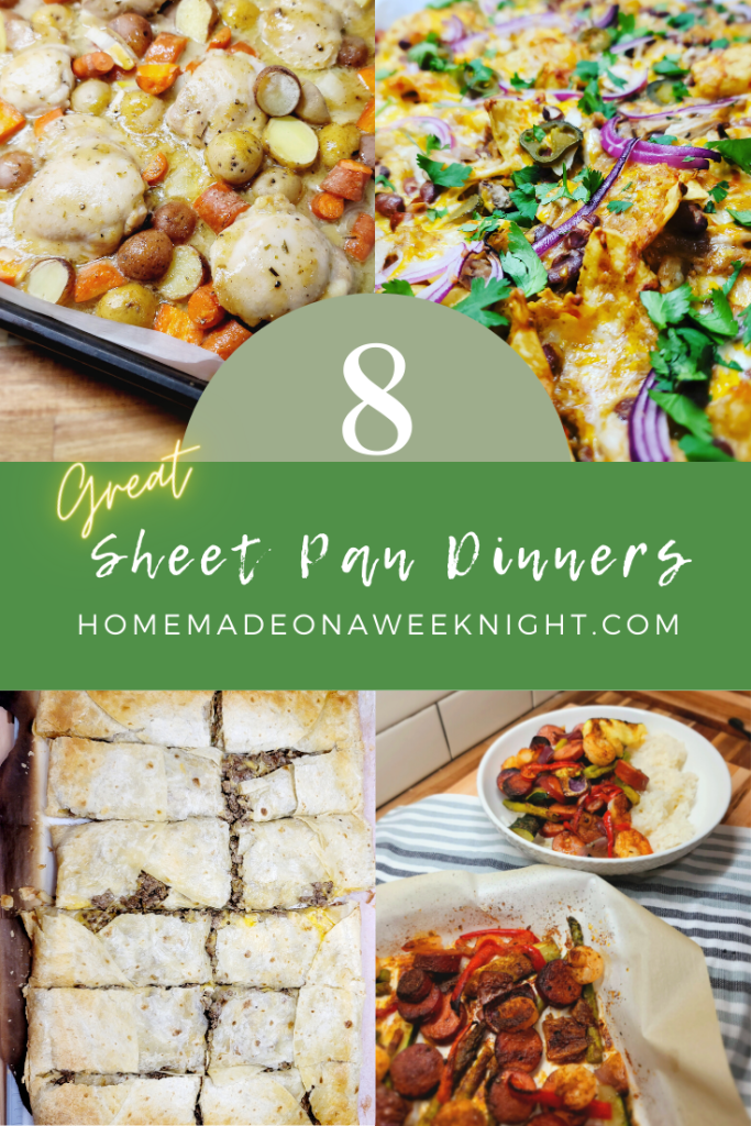 8 Great Sheet Pan Dinners – Homemade on a Weeknight