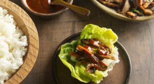 Mushroom “Bulgogi” Ssambap with Spicy Ssam Sauce – EatingWell