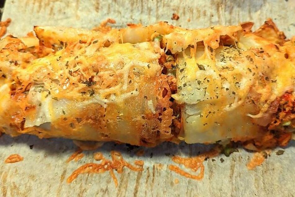 Baked Chicken Vegetable Roll Recipe With Potatoes & Cheese: A … – 30Seconds.com